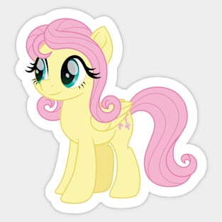 Flip Hair Fluttershy Sticker